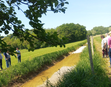 Slika 1: Varovanje voda pred onesnaževanjem z nitrati iz kmetijskih virov je pomembna naloga vsakega kmeta (foto: Mateja Strgulec)
